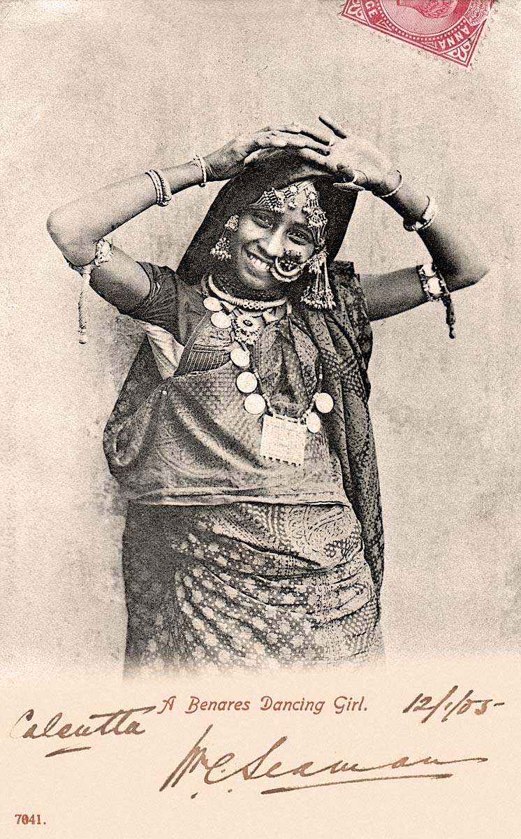 A Benares Dancing Girl