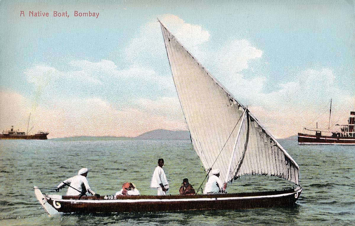 A Native Boat, Bombay