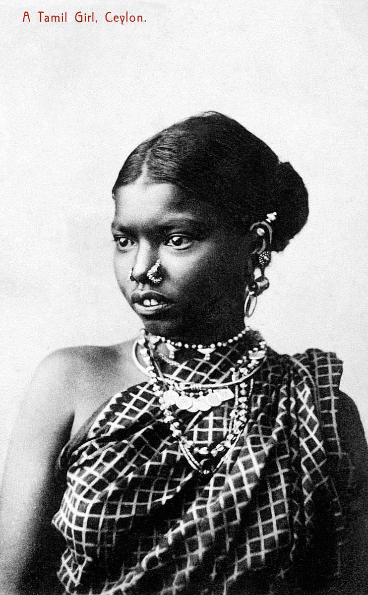 A Tamil Girl, Ceylon