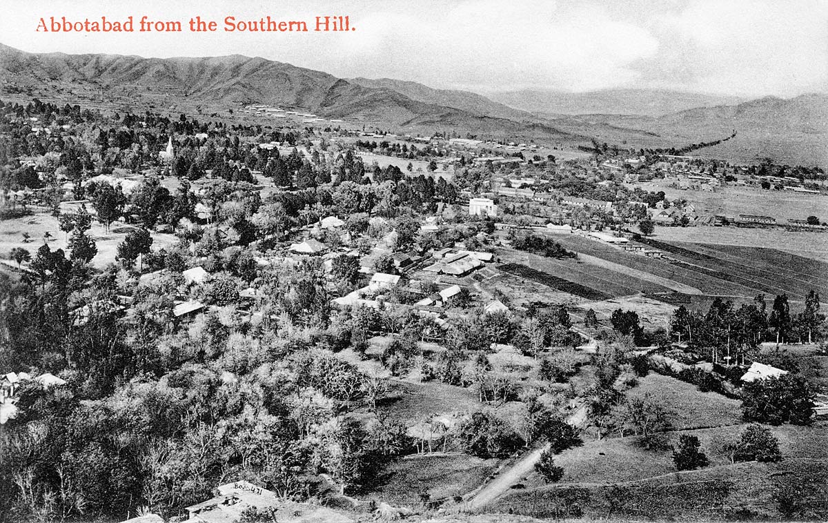 Abbottabad from the Southern Hill