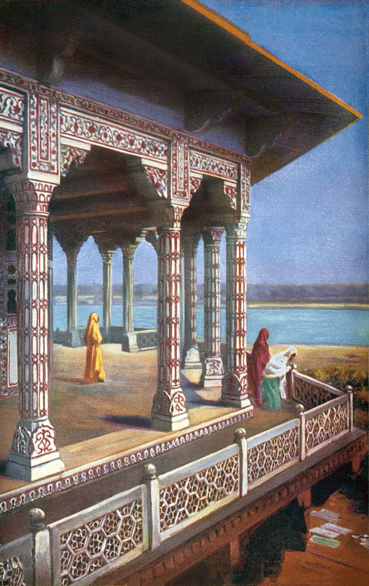 Exterior of Zenana, Agra.