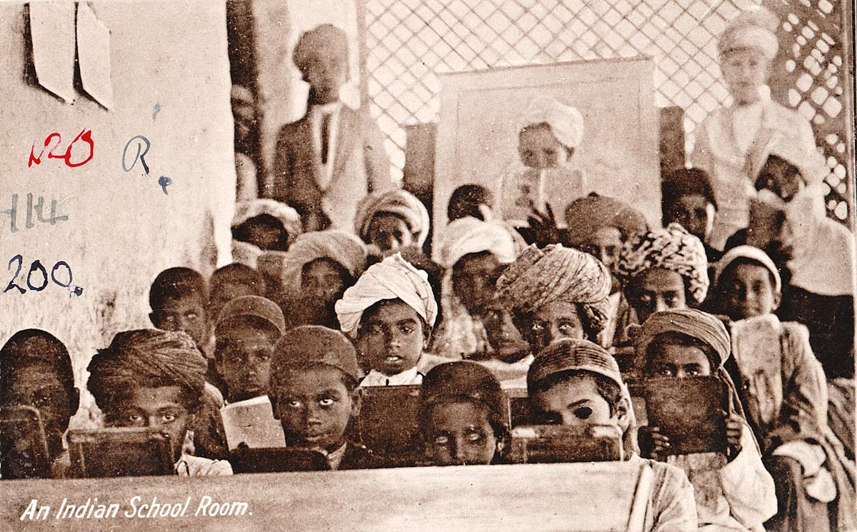 An Indian School Room