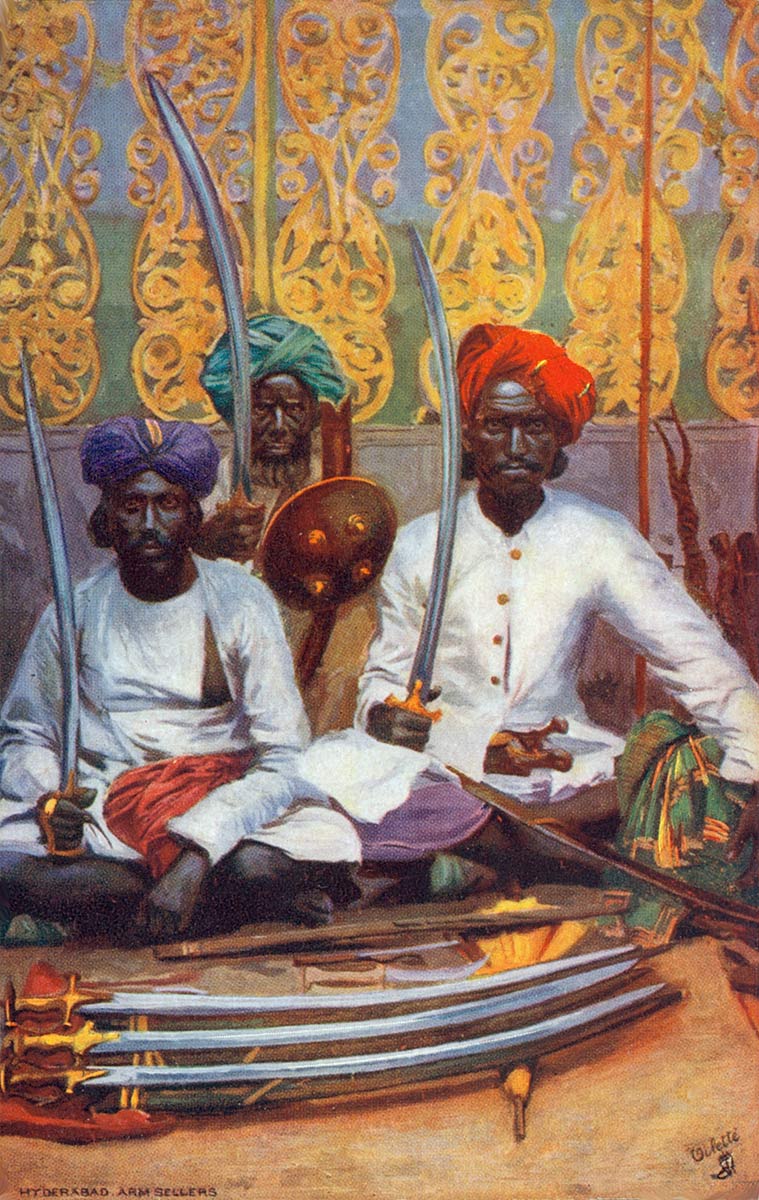 Hyderabad. Arms Sellers