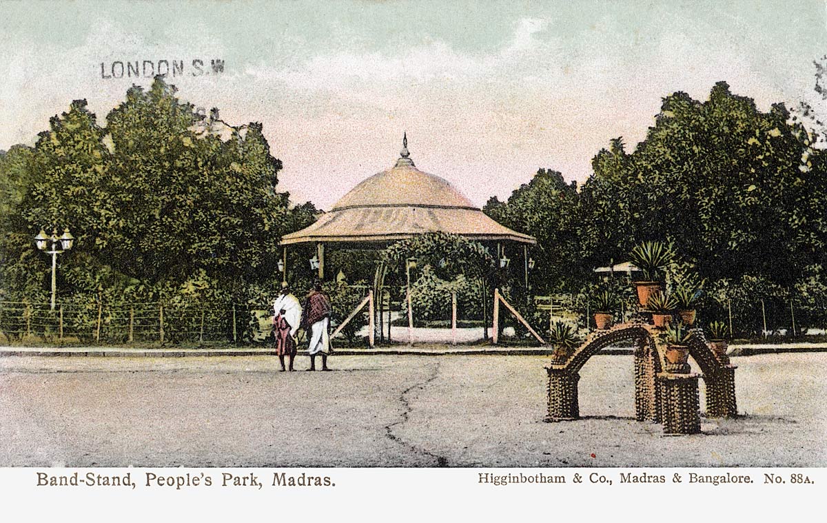 Band Stand, People's Park, Madras