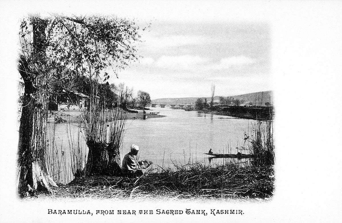 Baramullah, from near the Sacred Tank, Kashmir.