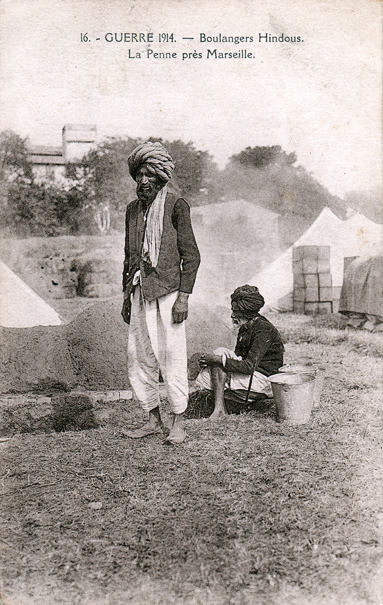 Indian Bakers at La Penne near Marseille