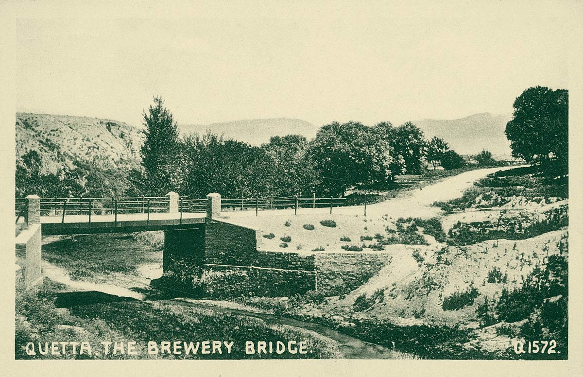 Quetta. The Brewery Bridge.