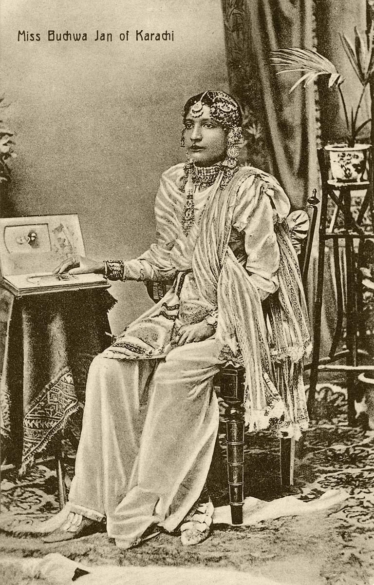 Miss Buchwa Jan of Karachi