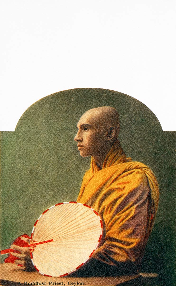 A Buddhist Priest, Ceylon