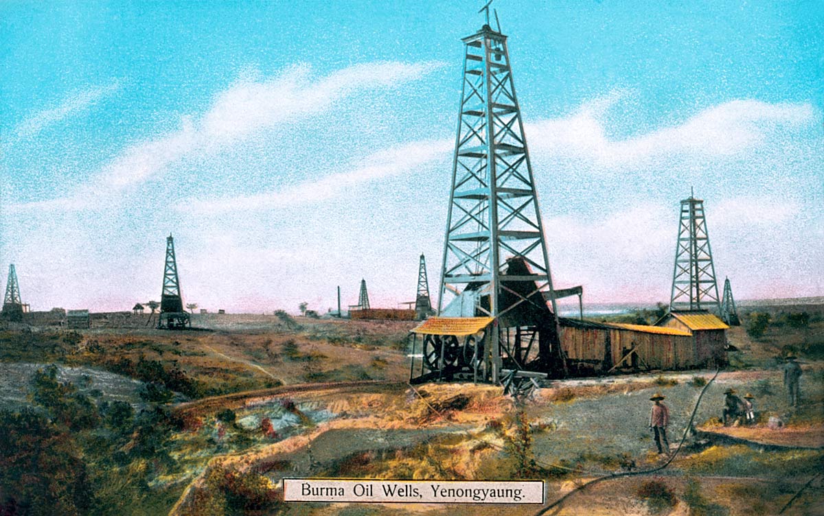 Burma Oil Wells, Yenongyaung