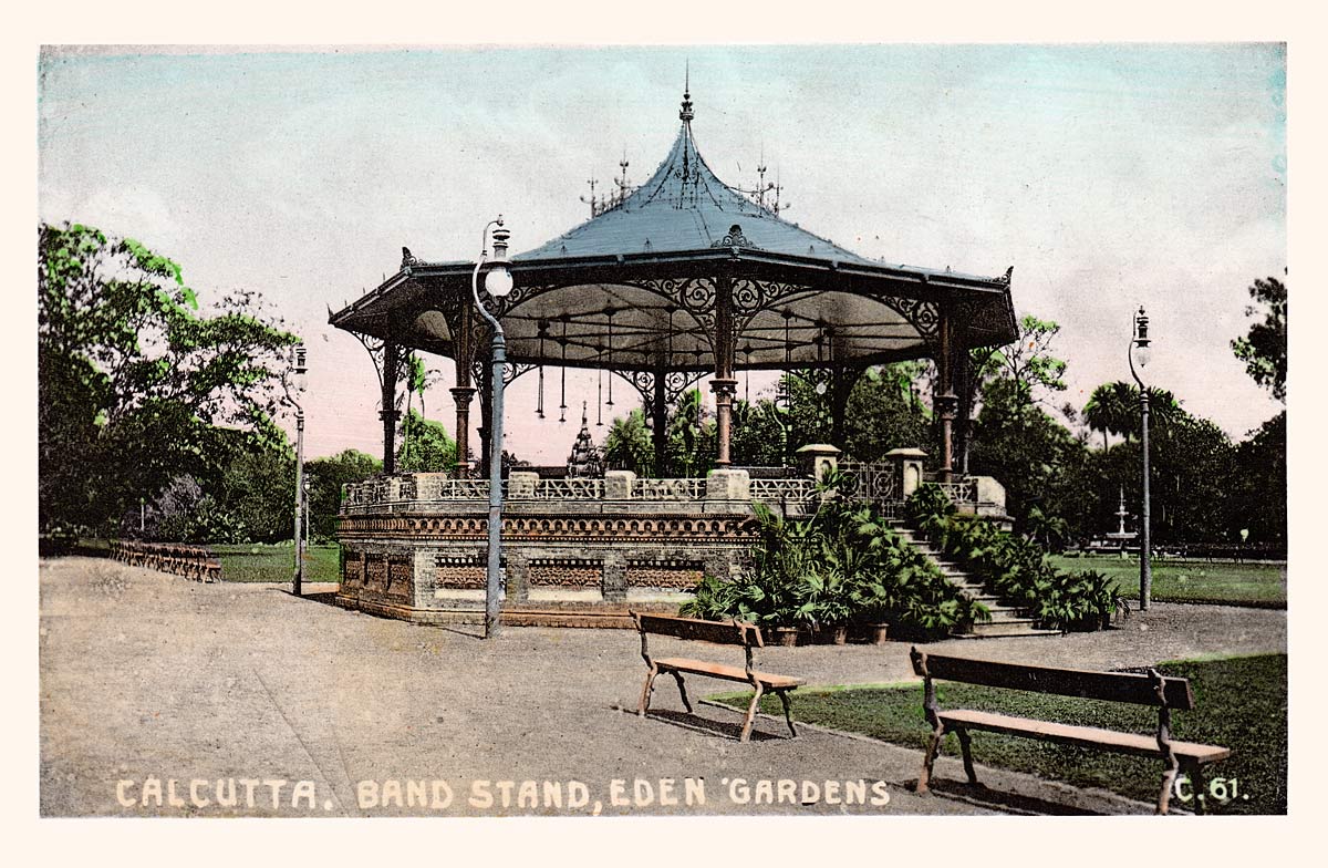 Calcutta, Band Stand, Eden Gardens