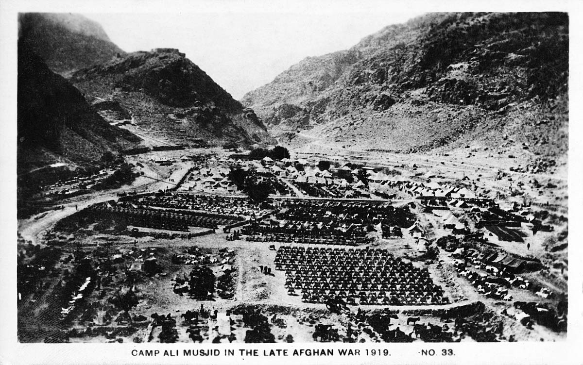 Camp Ali Musjid In The Late Afghan War 1919