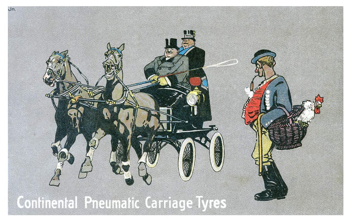 Continental Pneumatic Carriage Tyres