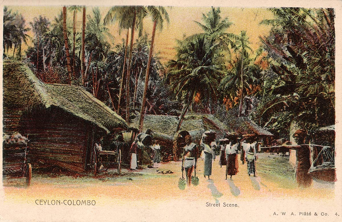 Ceylon-Colombo Street Scene
