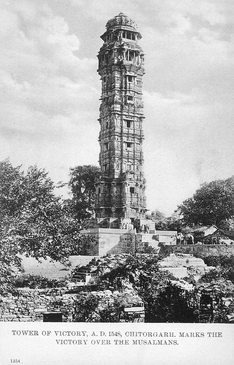 Tower of Victory, A.D. 1548, Chitorgarh.