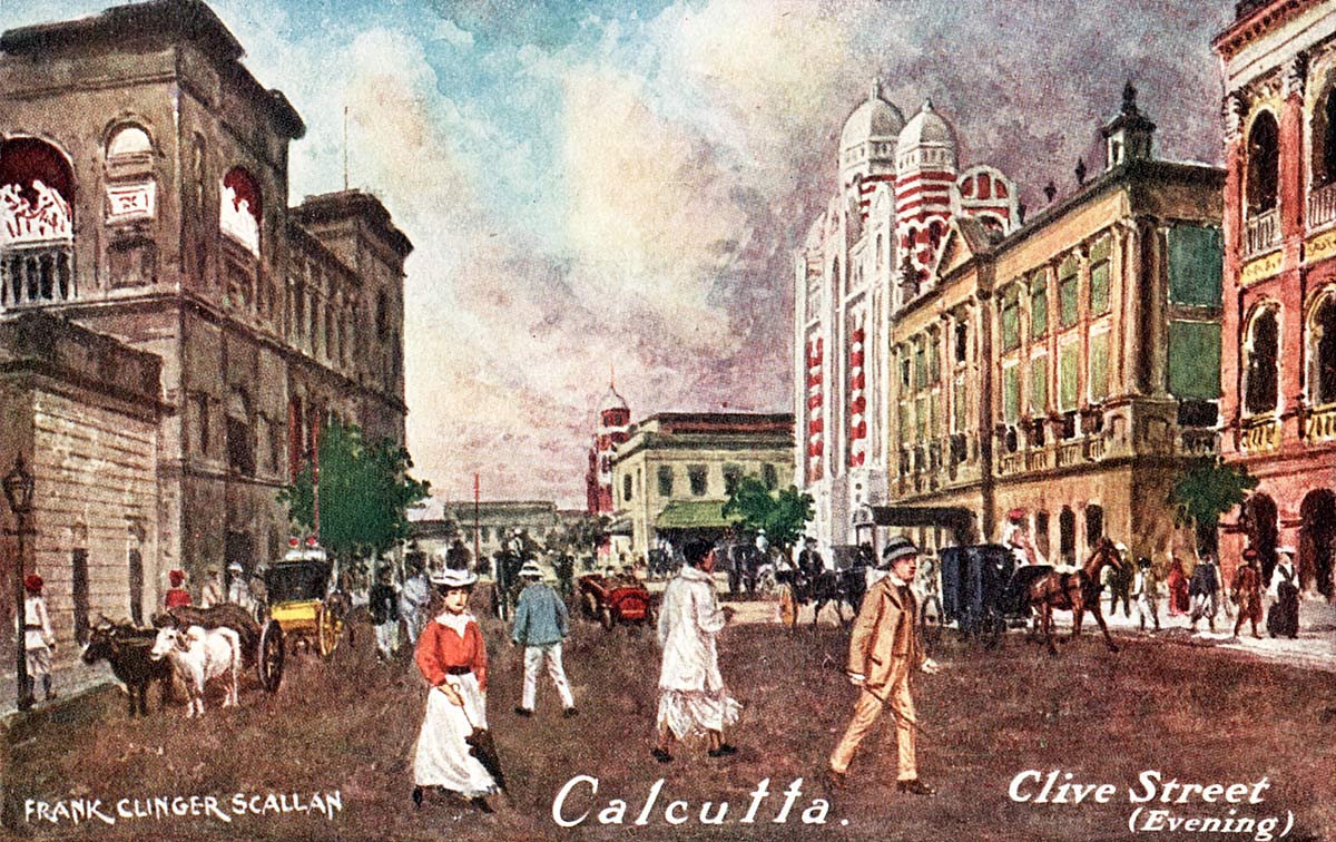 Clive Street (Evening), Calcutta