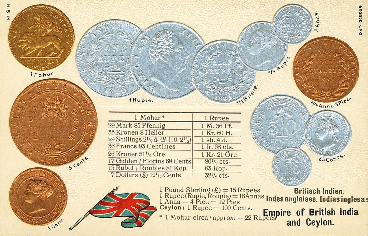 Empire of British India and Ceylon [Coins]