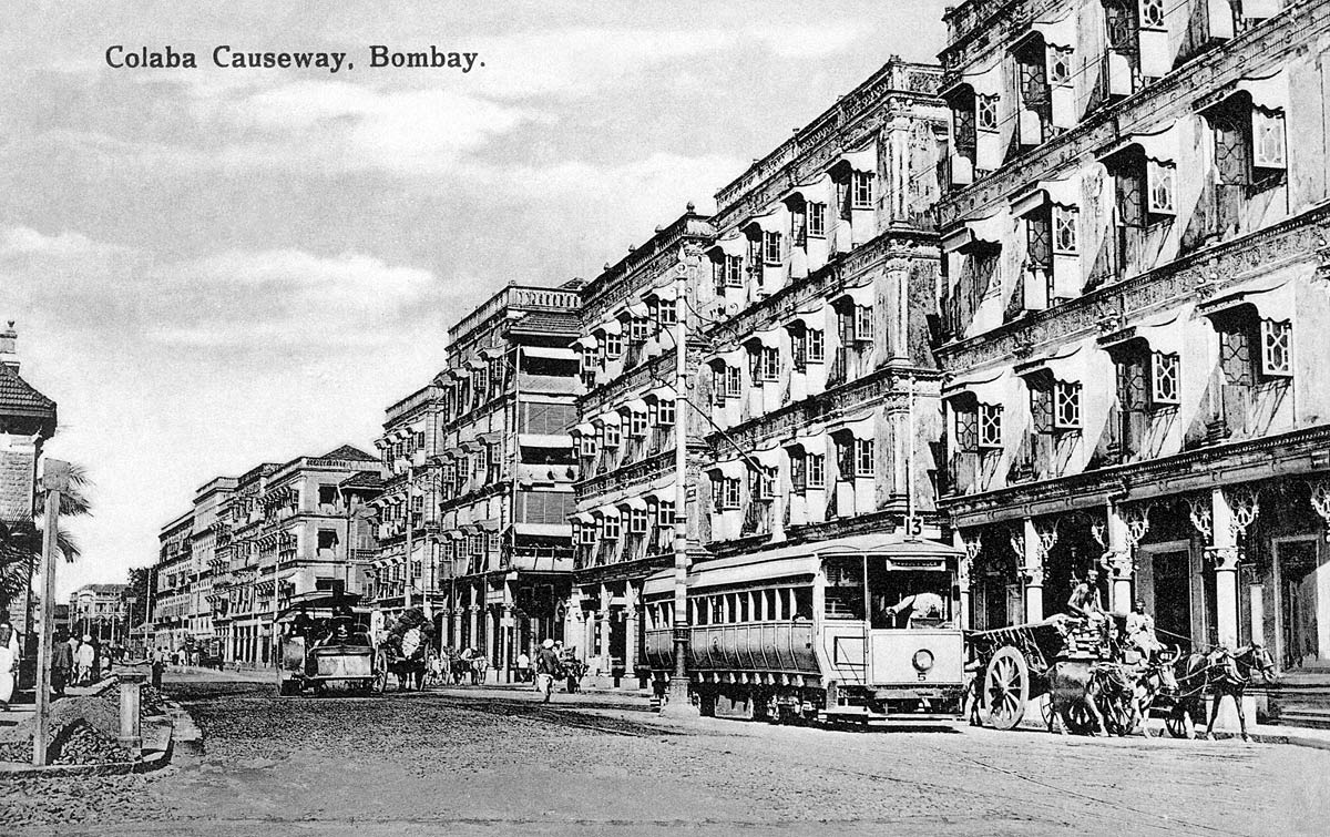 Colaba Causeway, Bombay.