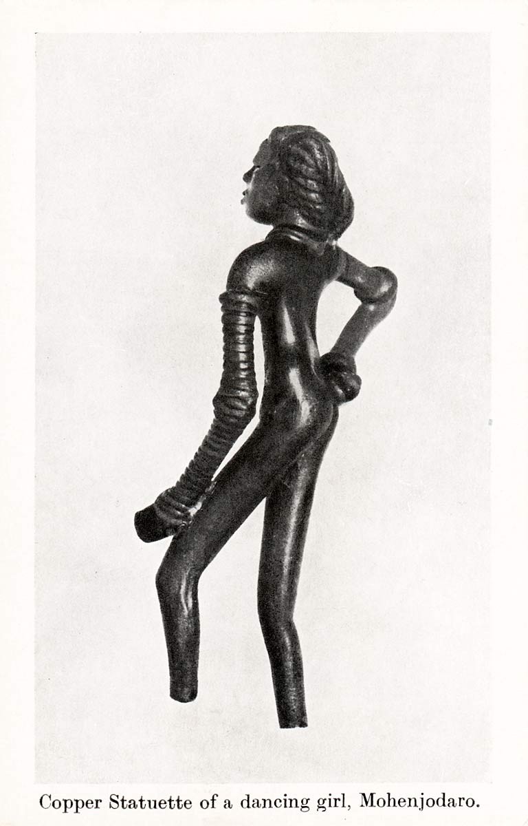 Copper Statuette of a Dancing Girl, Mohenjodaro.