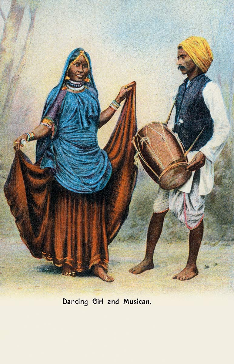 Dancing Girl and Musician