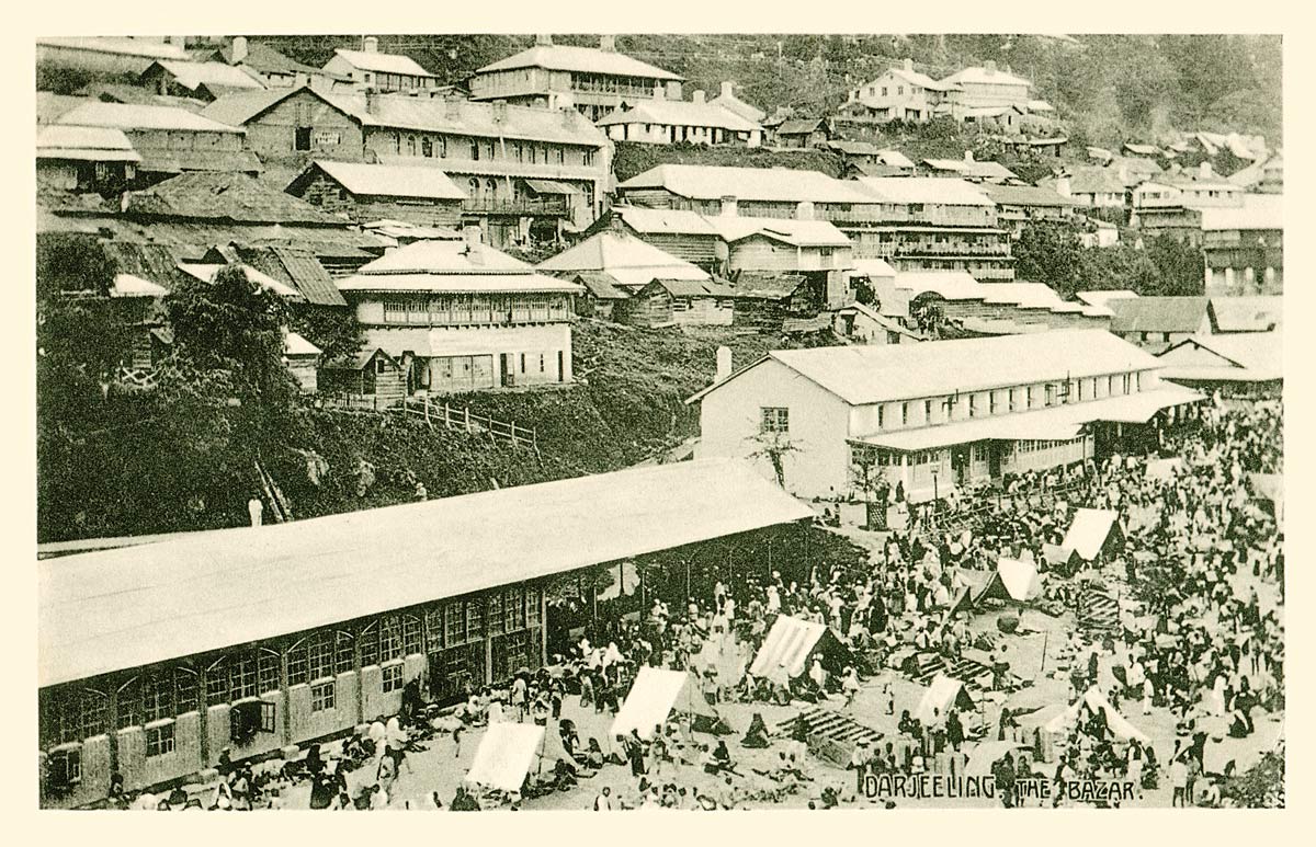 Darjeeling. The Bazaar.