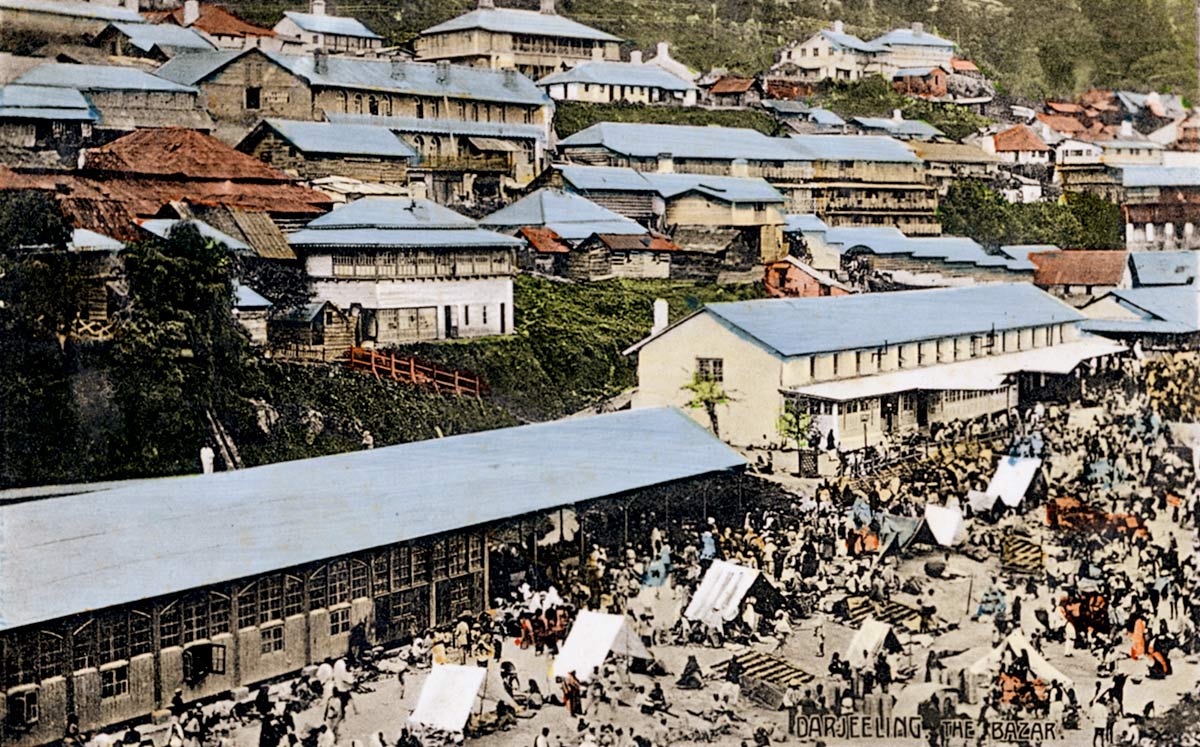 Darjeeling. The Bazaar.