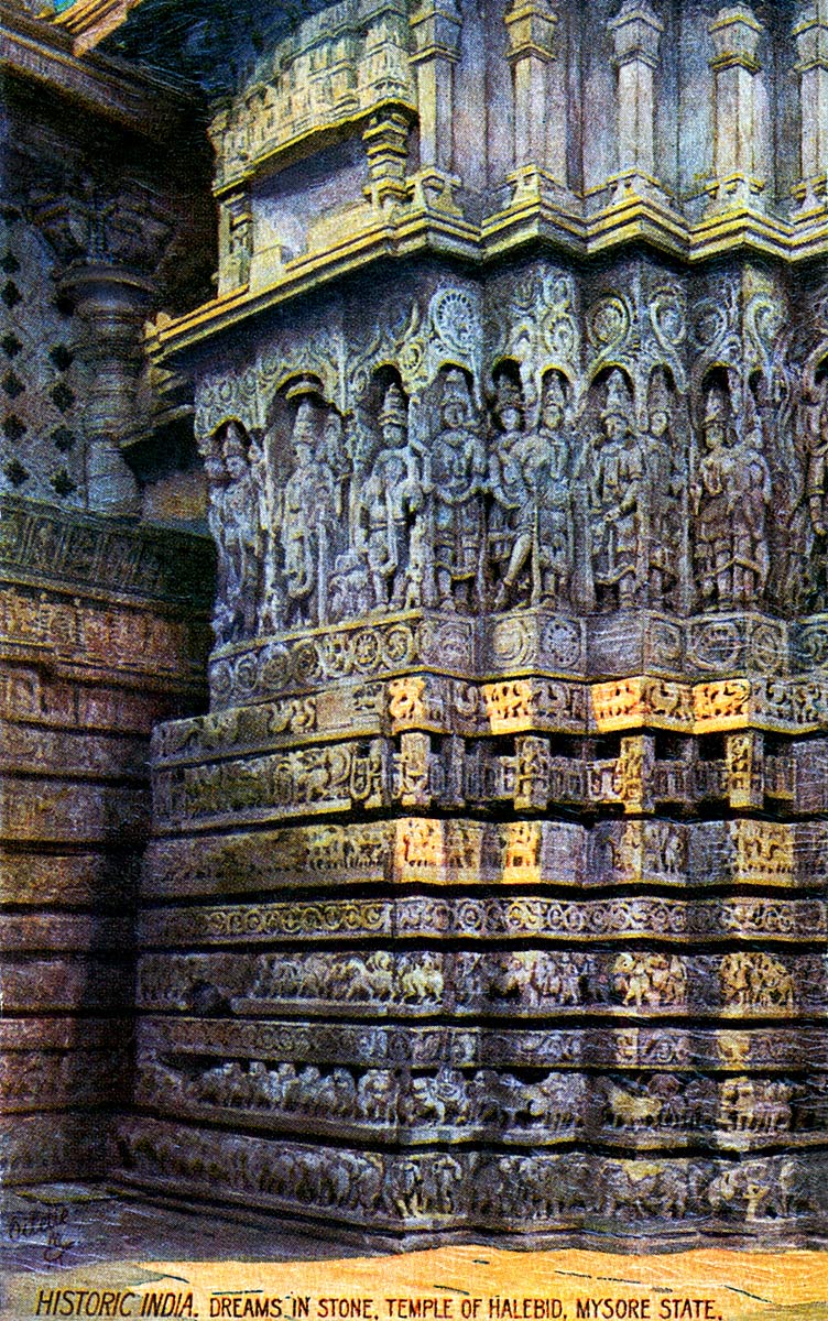 Dreams in Stone, Temple of Halebid, Mysore State.