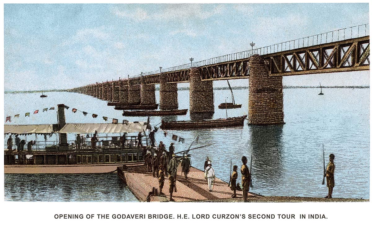 Opening of the Godaveri Bridge H.E. Lord Curzon's Second Tour in India