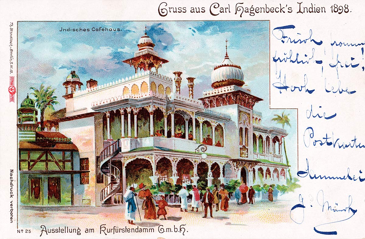 Greetings from Carl Hagenbeck's India 1898