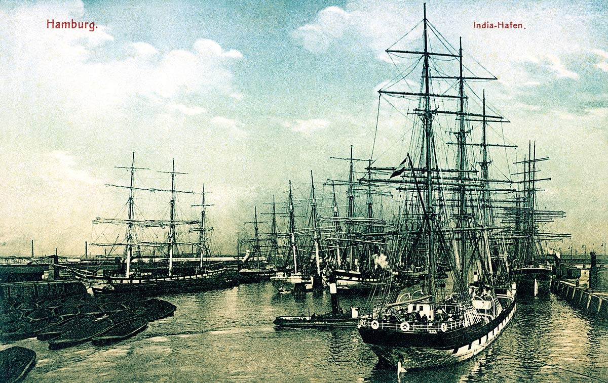 Hamburg. India Docks