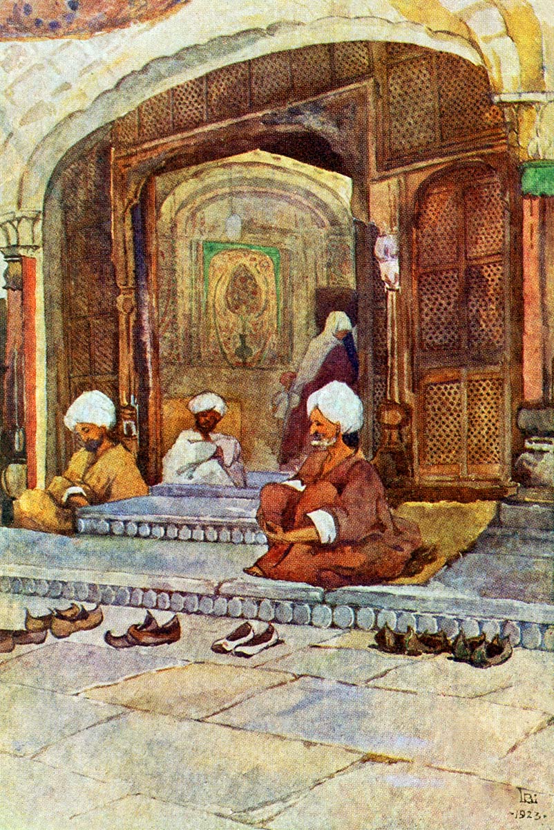 The Shoes of the Faithful at Hazrat Bal