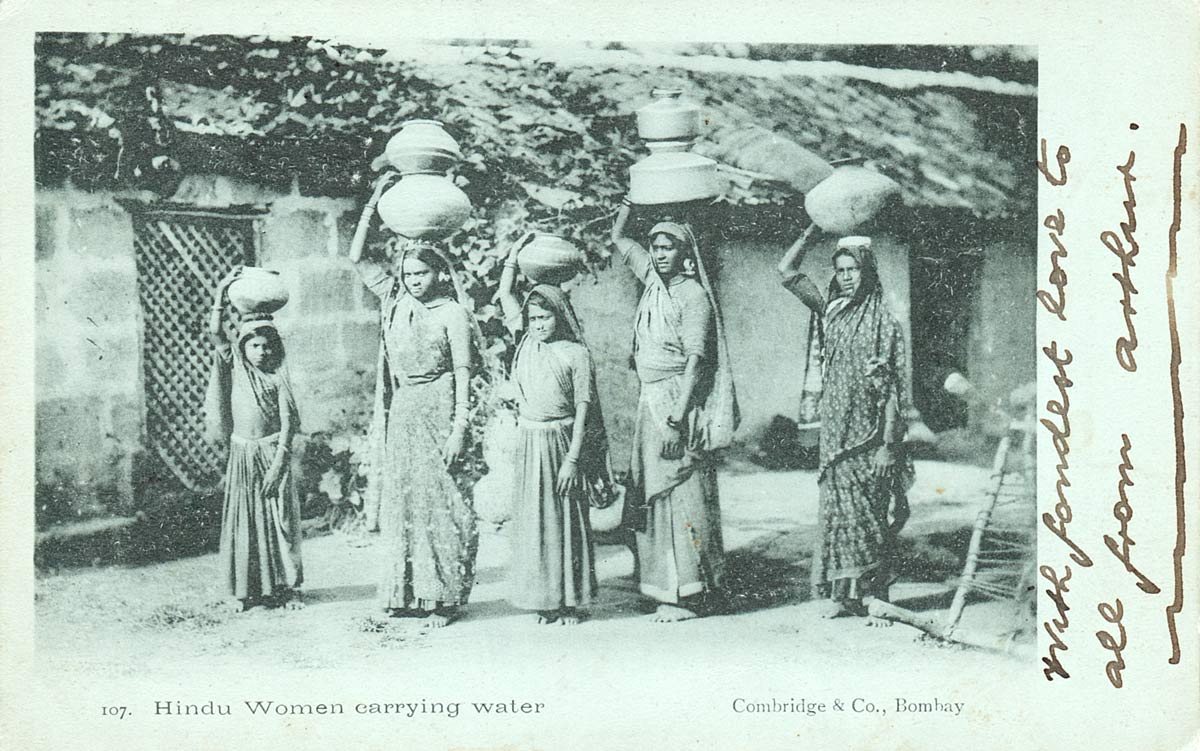 Hindu Women Carrying Water
