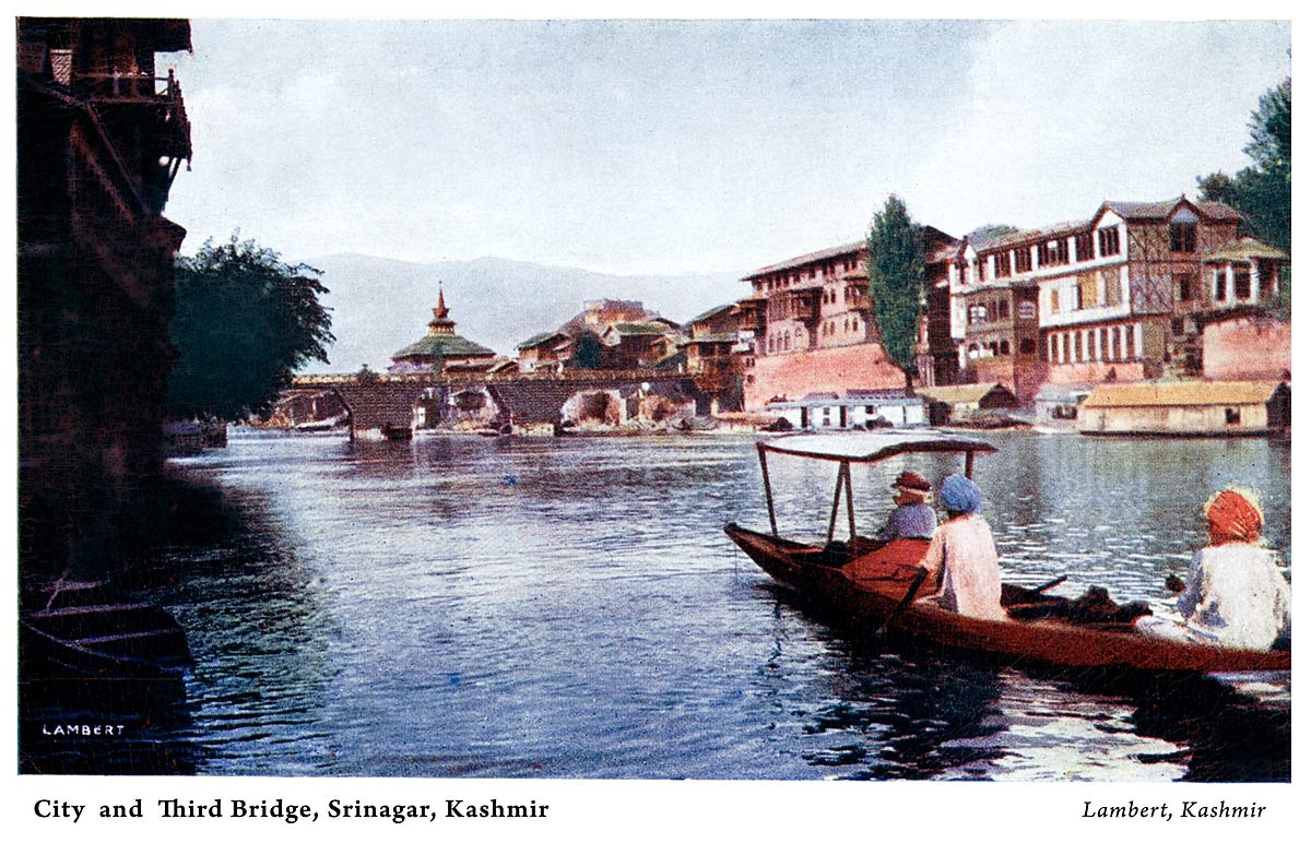 City and Third Bridge, Srinagar, Kashmir