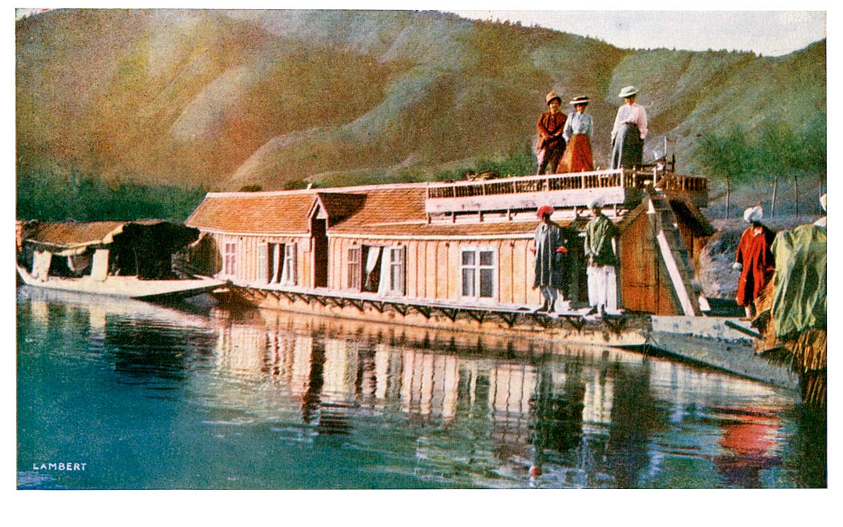 A Houseboat at Baramulla, Kashmir