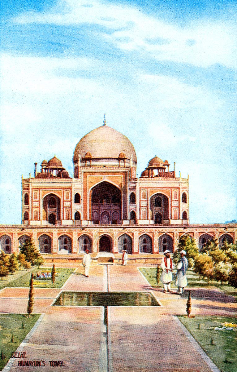 Delhi. Humayun`s Tomb.