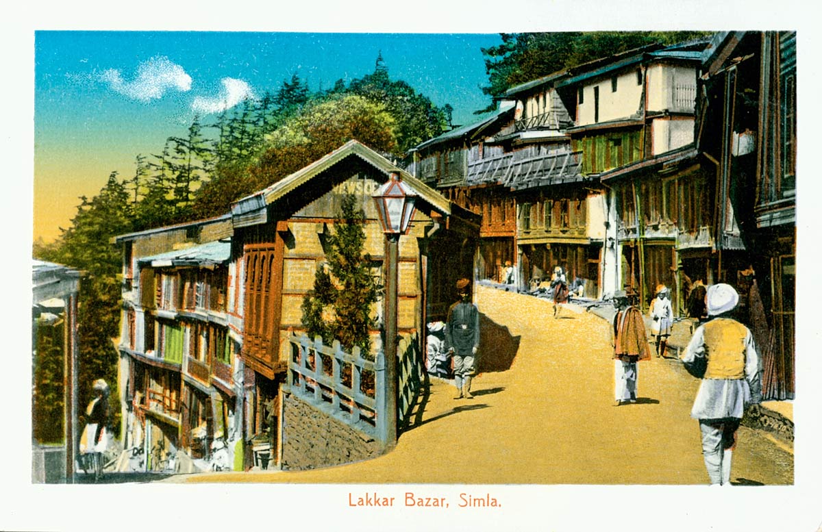 Lakkar Bazaar, Simla