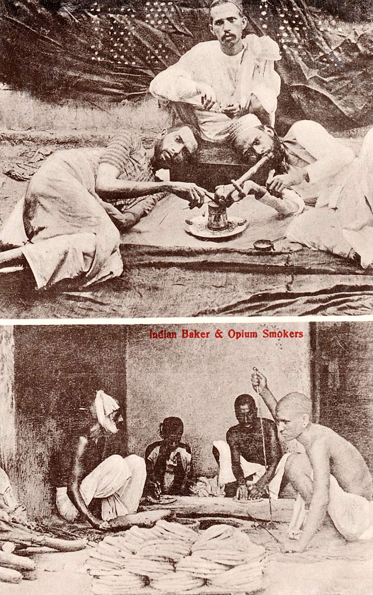 Indian Baker and Opium Smokers