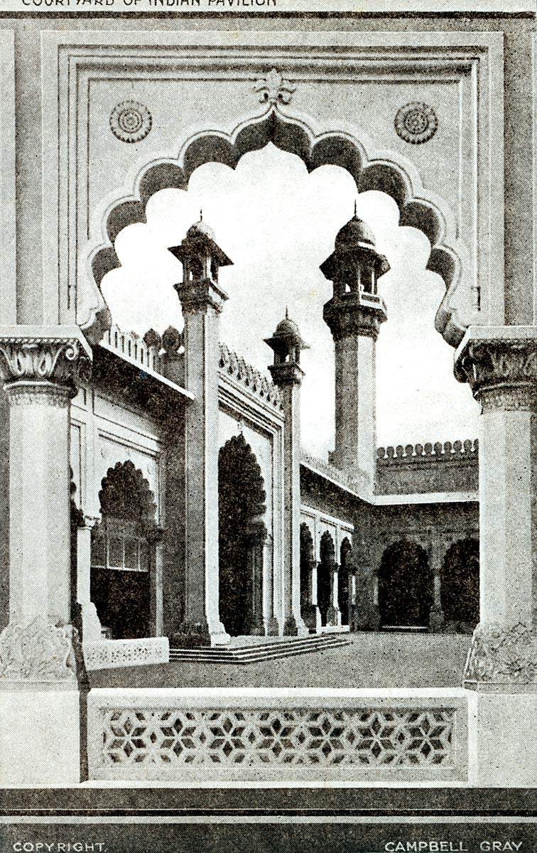 Courtyard of Indian Pavilion