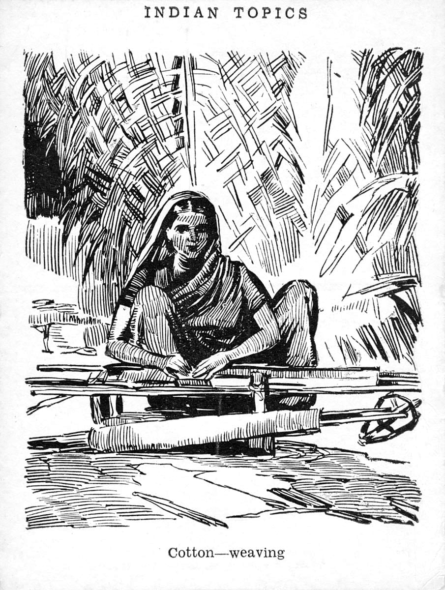 Indian Topics Cotton Weaving