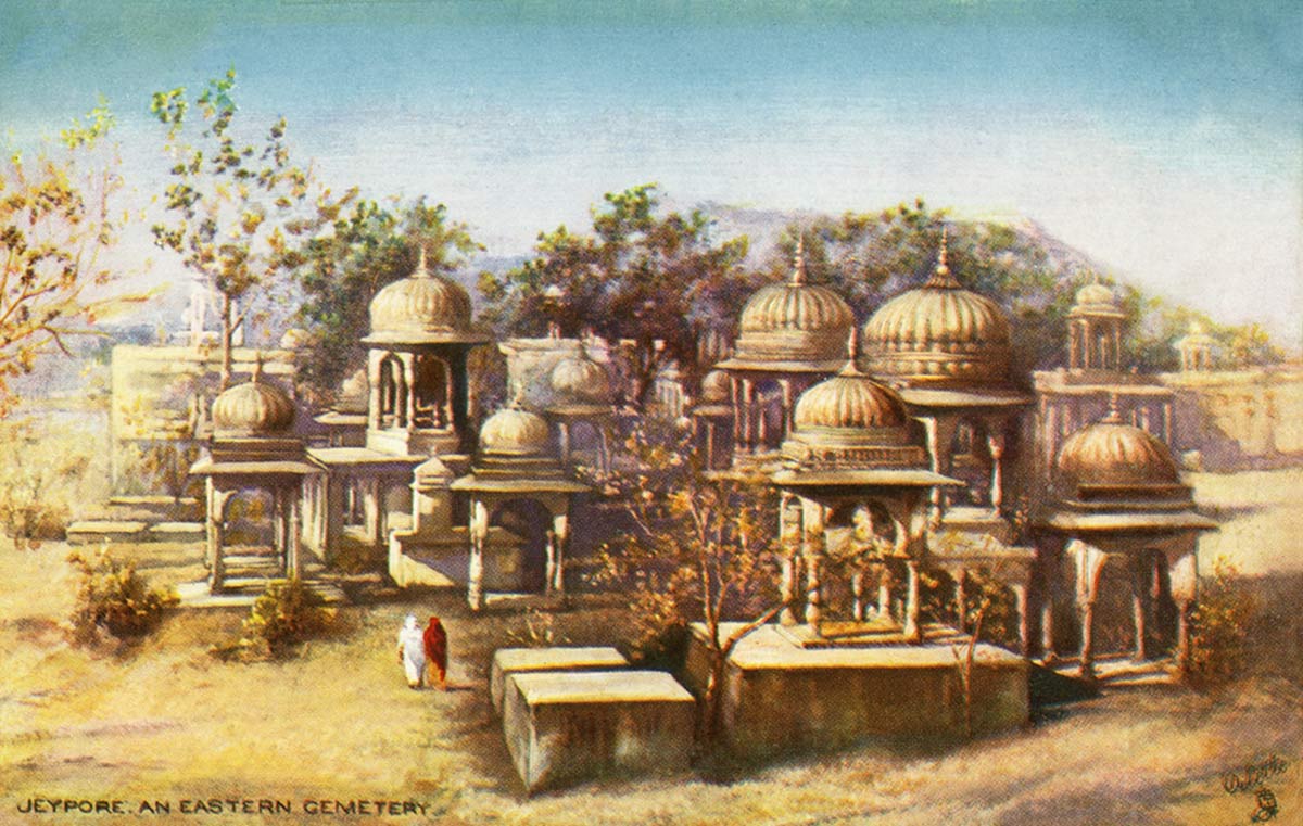 Jeypore. An Eastern Cemetery