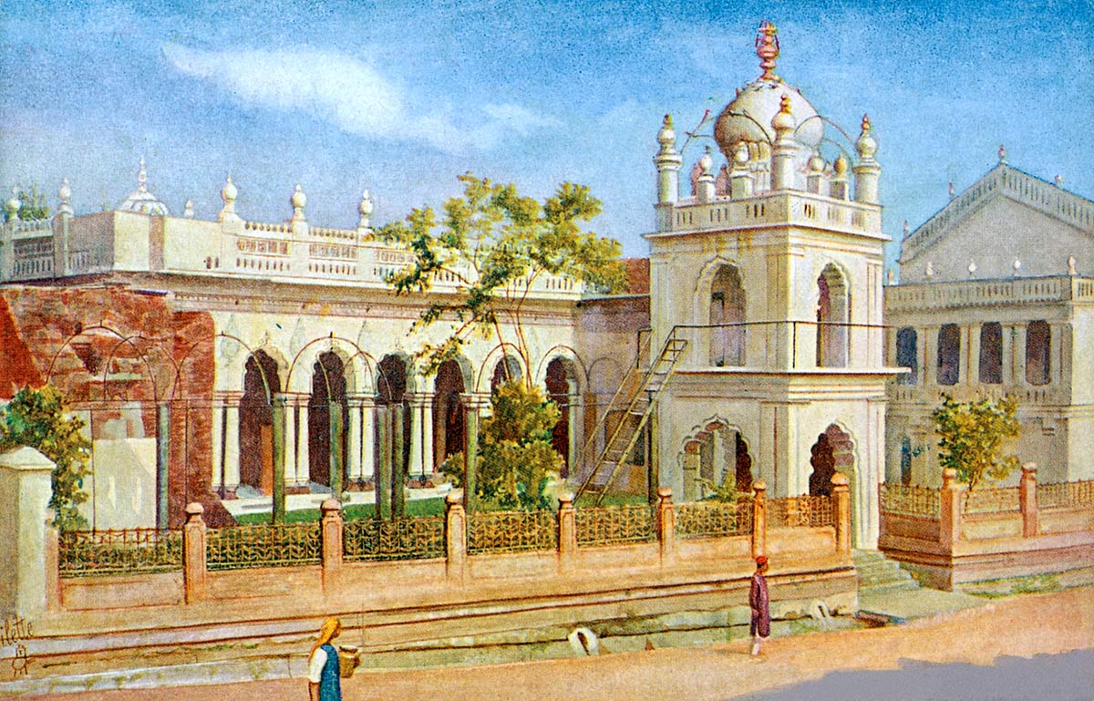 Bangalore. The Jumma Masjid Old Poor House Road.