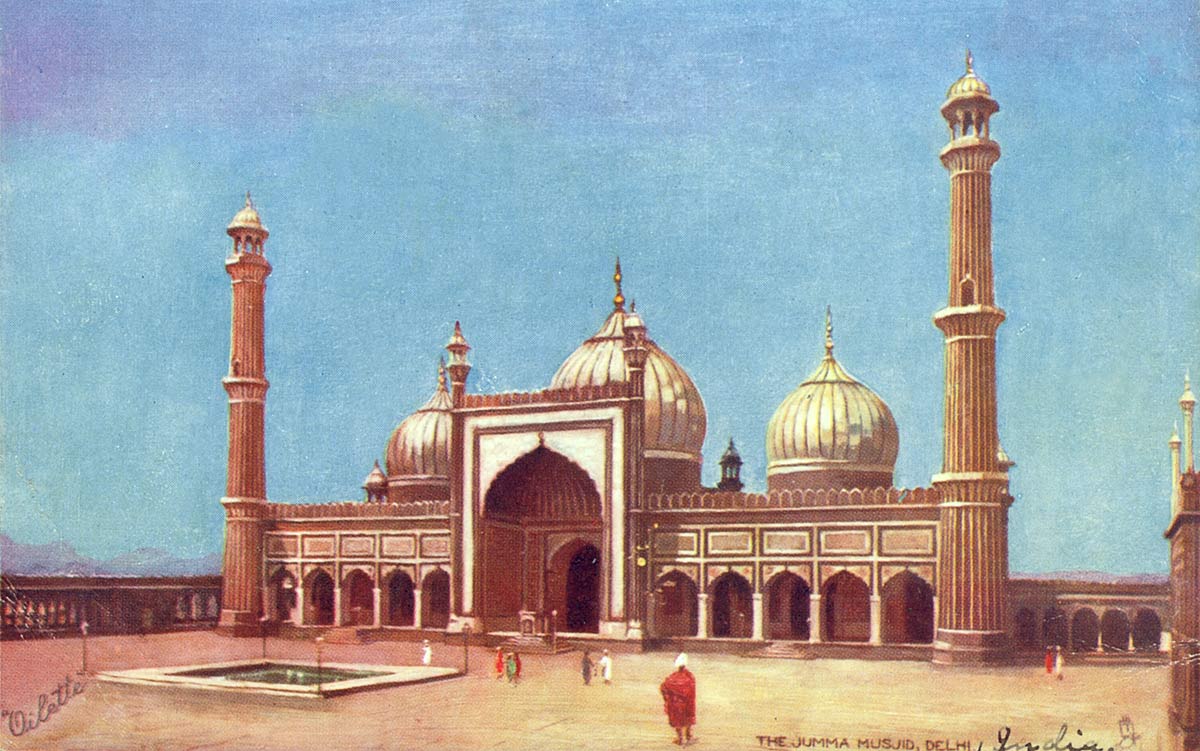 The Jumma Masjid, Delhi