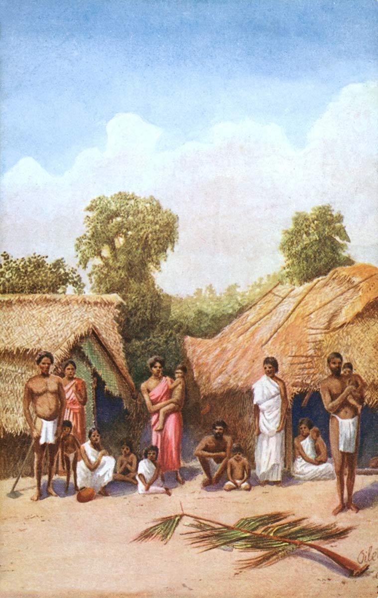A Jungle Village, Ceylon