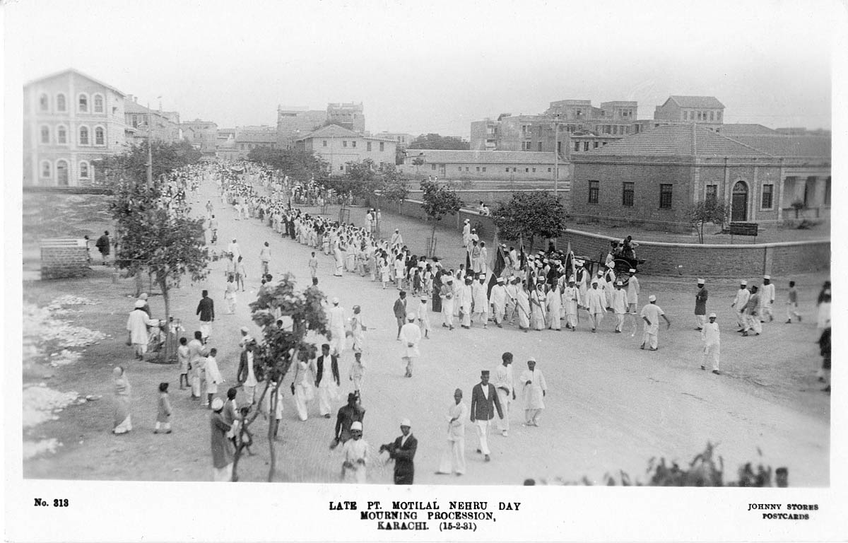 Late Motilal Nehru Day, Karachi