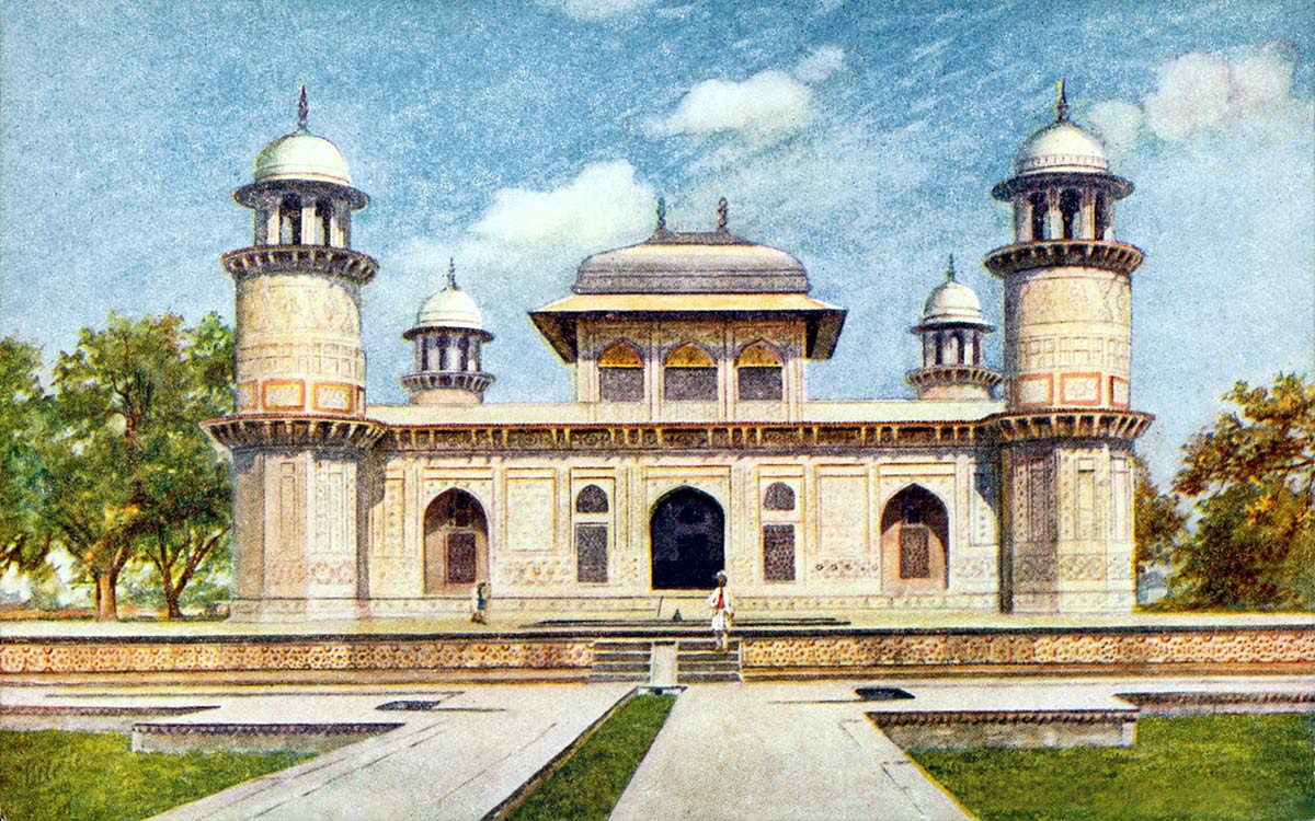 Tomb of Etamad-ud-Dowla, Agra.