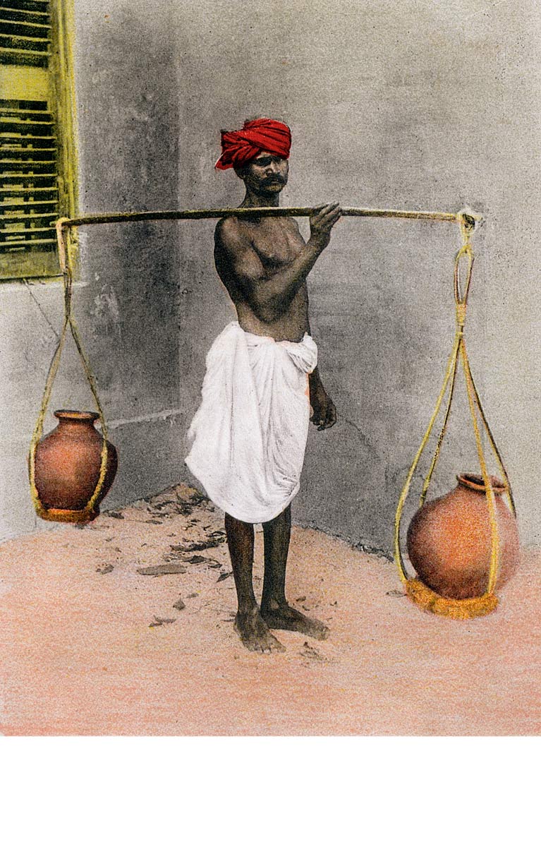 A Water Carrier, Madras