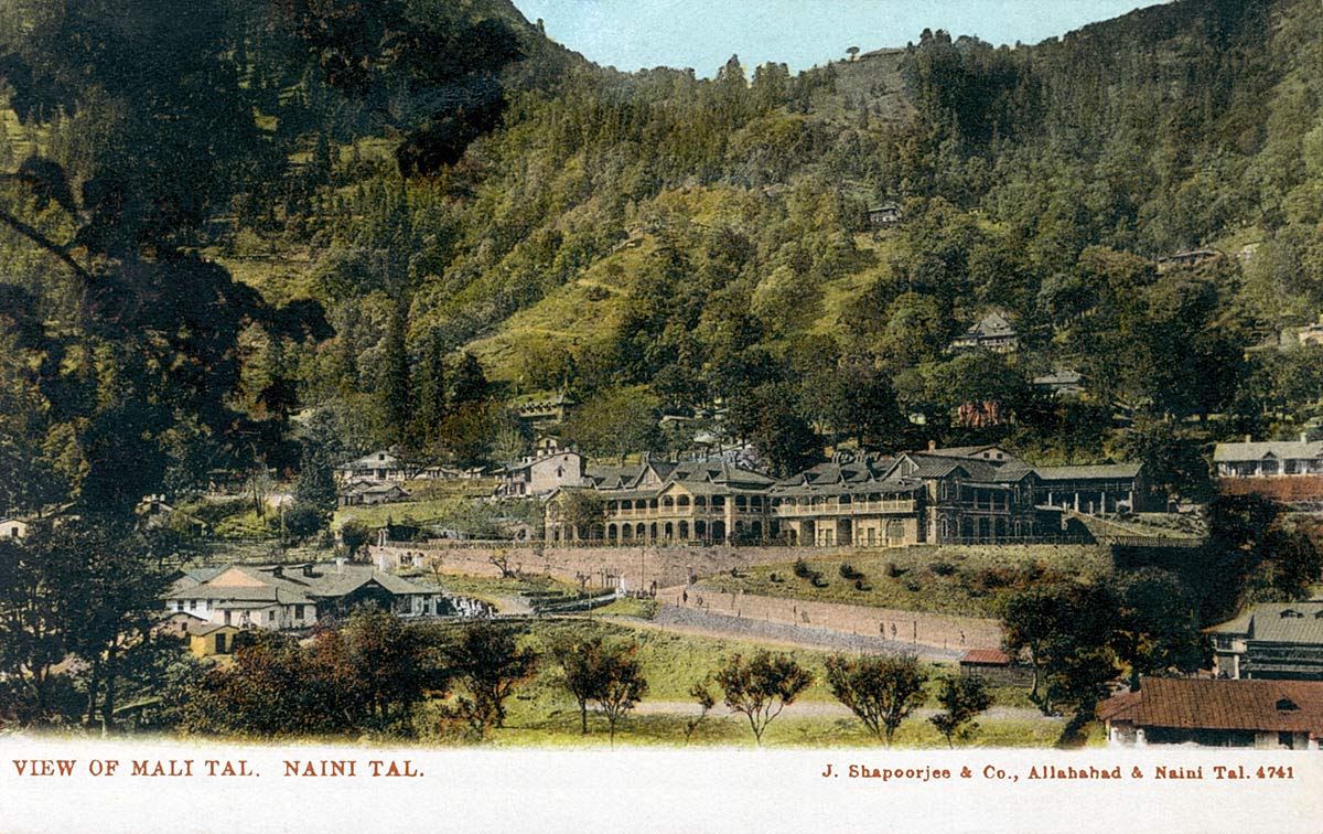View of Mali Tal. Nainital.