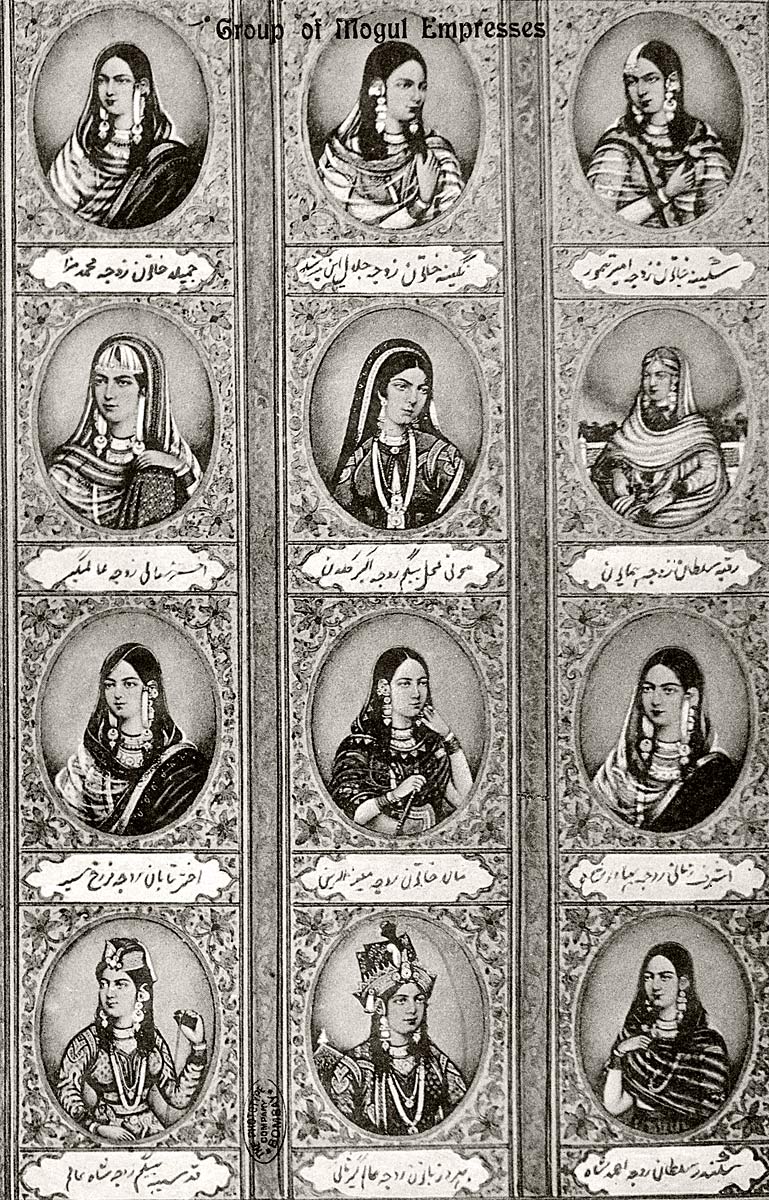 Group of Mogul Empresses