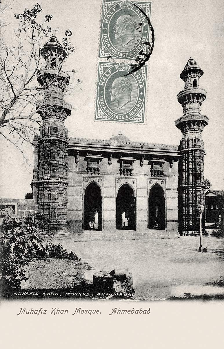 Muhafiz Khan Mosque. Ahmedabad