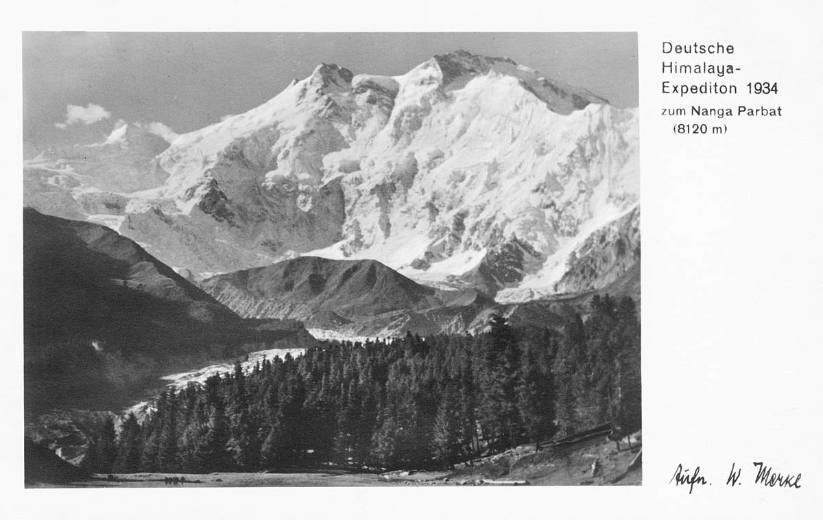 German Himalaya Expedition to Nanga Parbat 1934 (8120 meters)